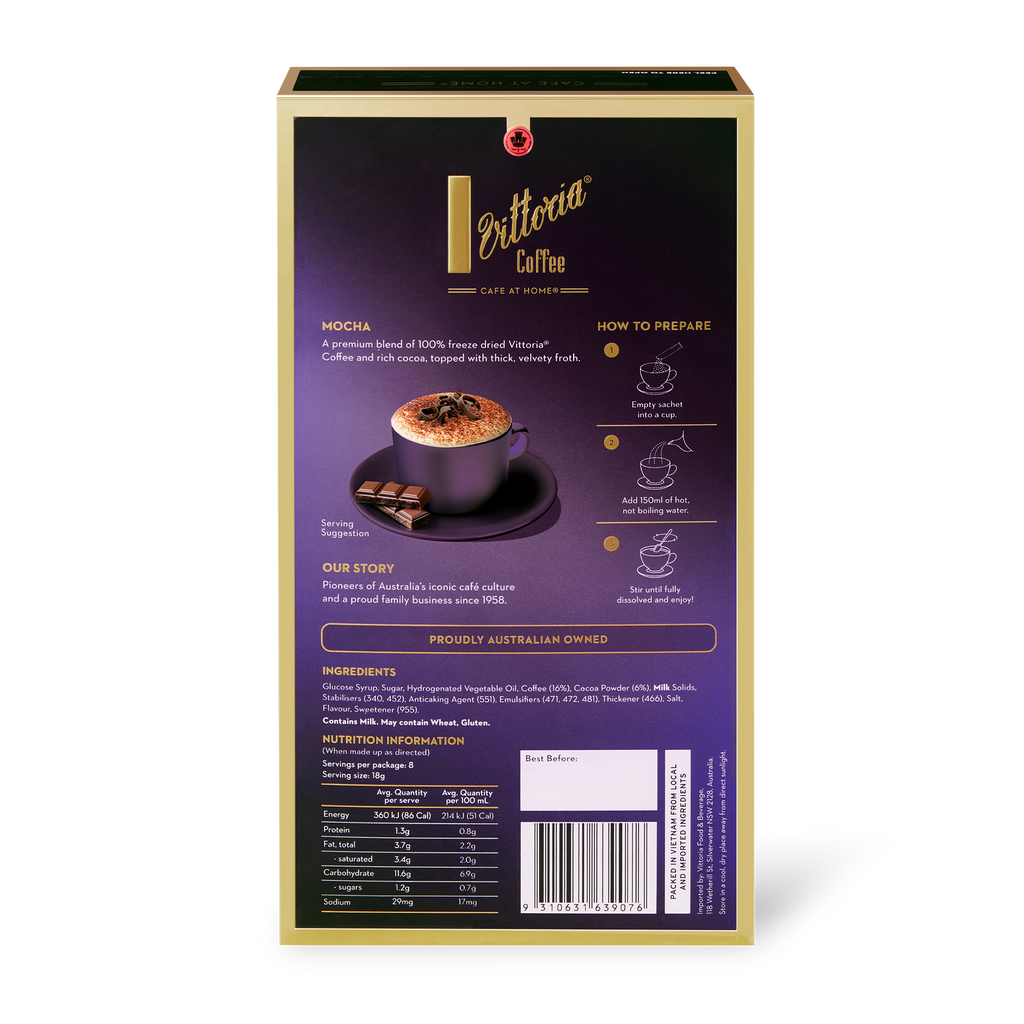 Mocha Coffee Sachets