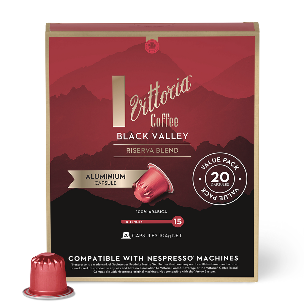 Vittoria Black Valley Nespresso* Capsules