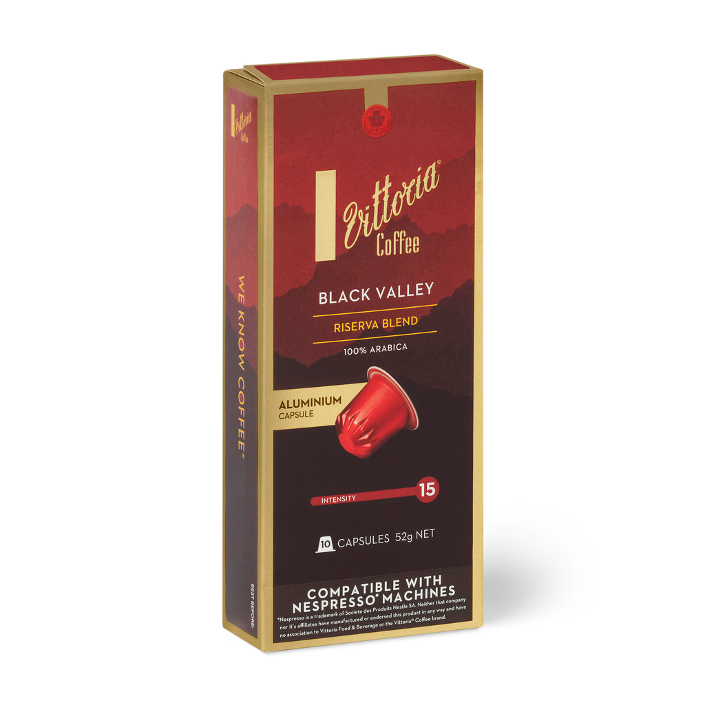 Vittoria Black Valley Nespresso* Capsules