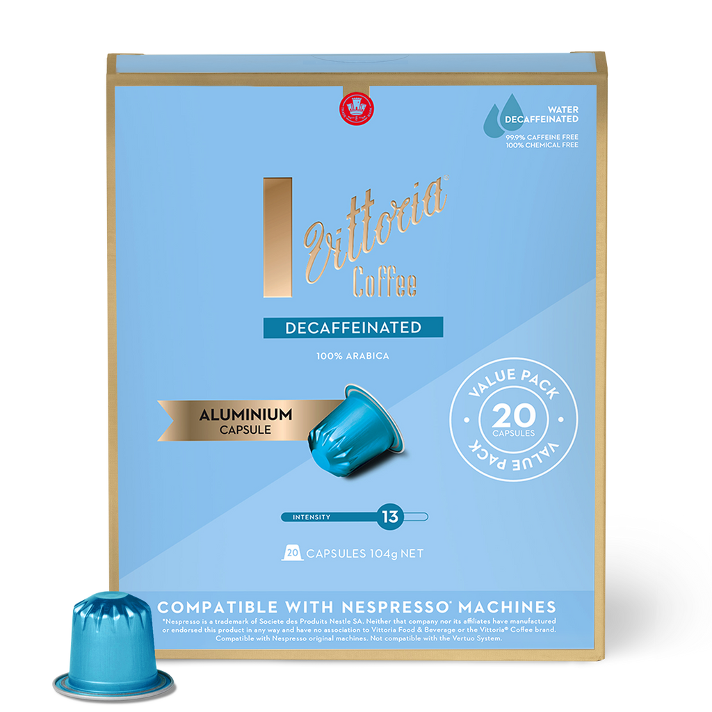 Vittoria Decaf Nespresso* Compatible Capsules