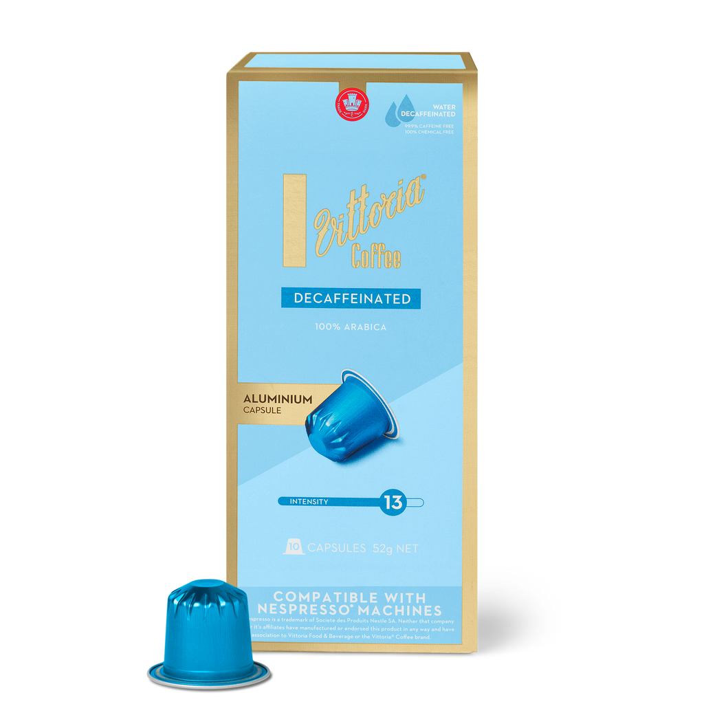 Vittoria Decaf Nespresso* Compatible Capsules
