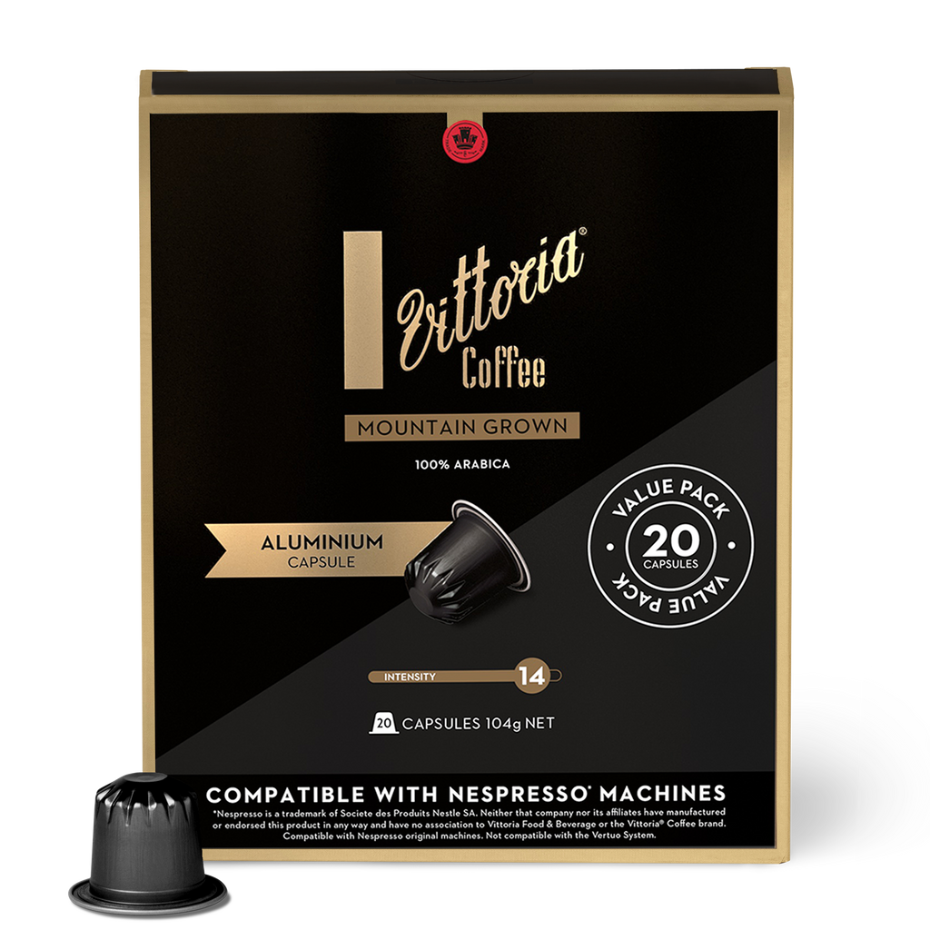 Vittoria Mountain Grown Nespresso* Compatible Capsules