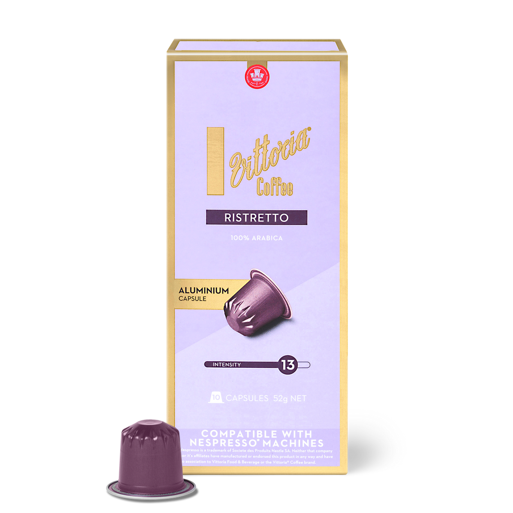 Vittoria Ristretto Nespresso* Compatible Capsules