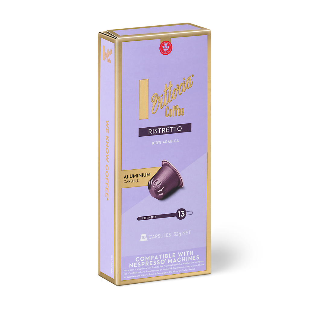 Vittoria Ristretto Nespresso* Compatible Capsules