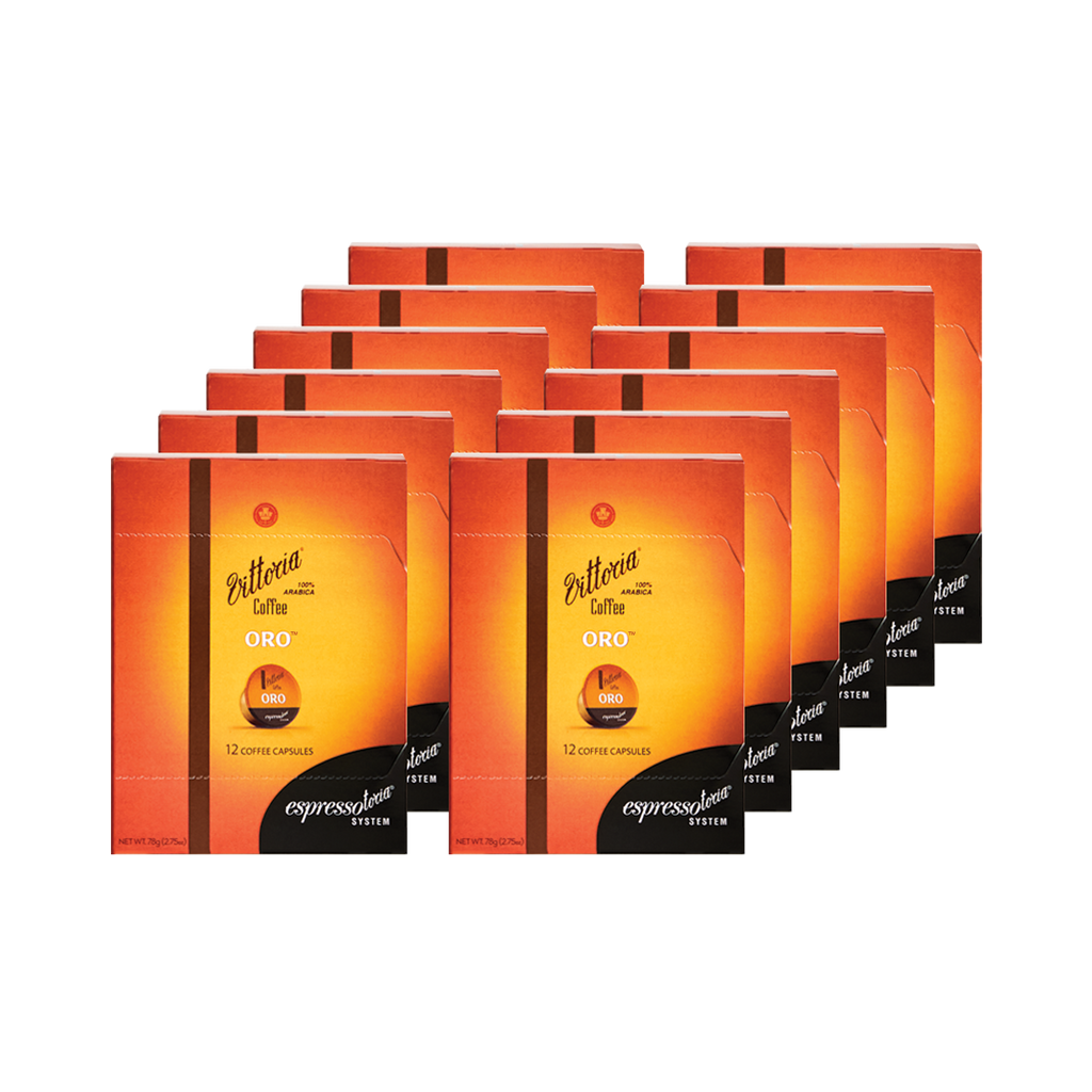 Espressotoria System Oro™ Coffee Capsules - 12 Packs