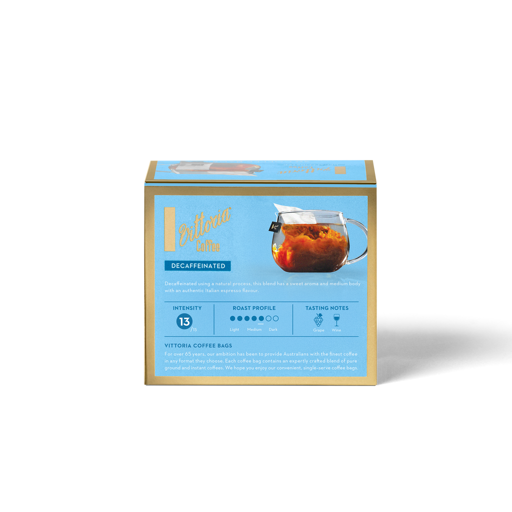 Decaffeinated Coffee Bags