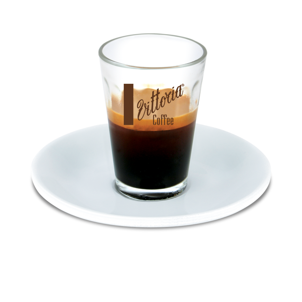 Vittoria Glass set of 6 - Espresso