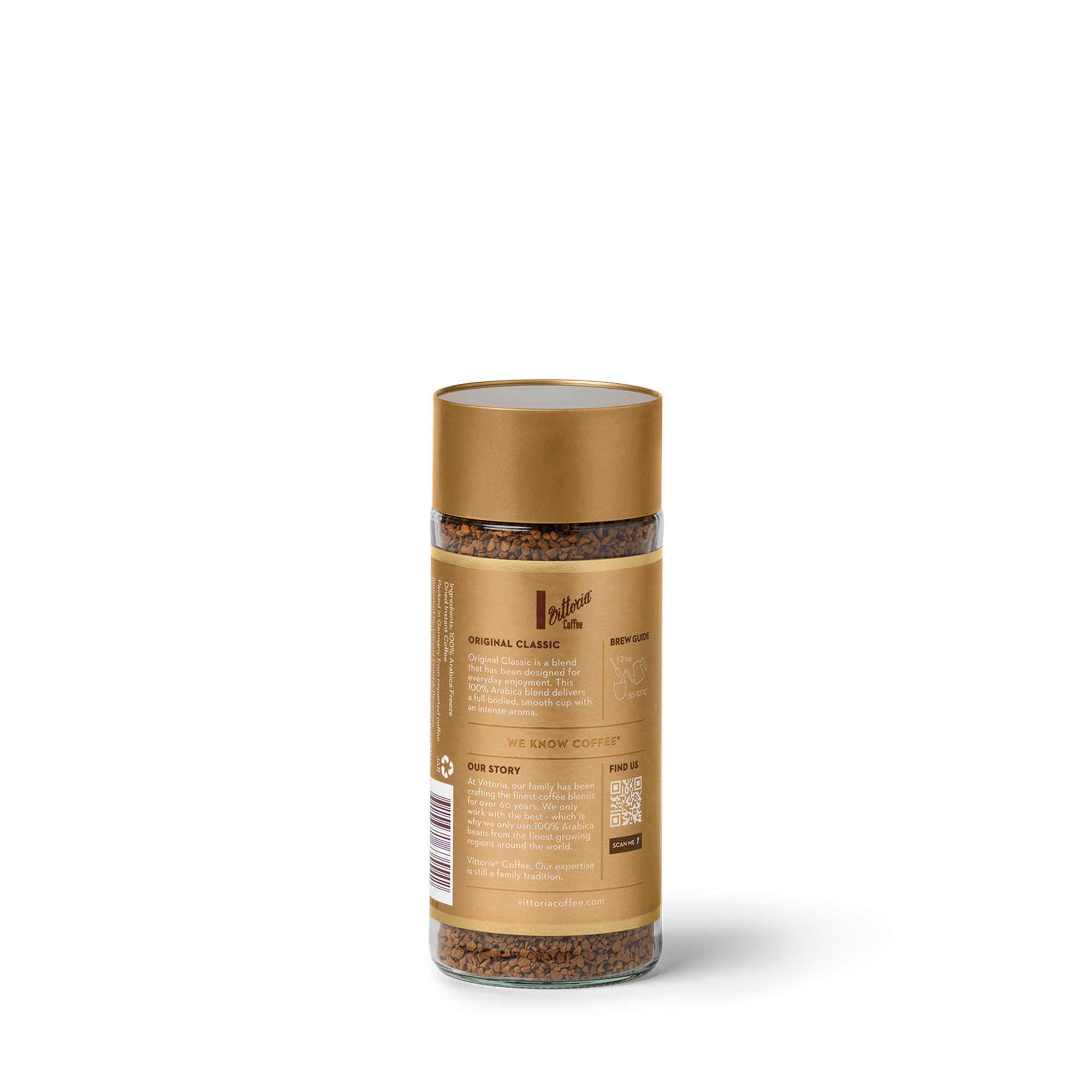 Original Classic Instant Coffee Buy Online Vittoria Coffee