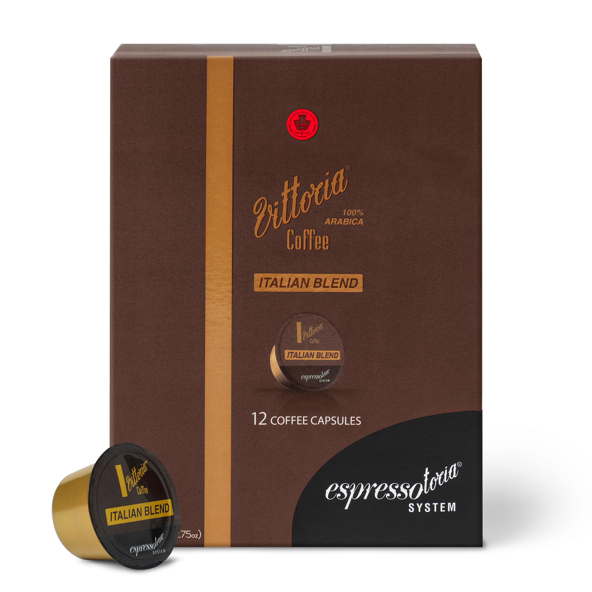 Italian Espressotoria System Capsules Vittoria Coffee