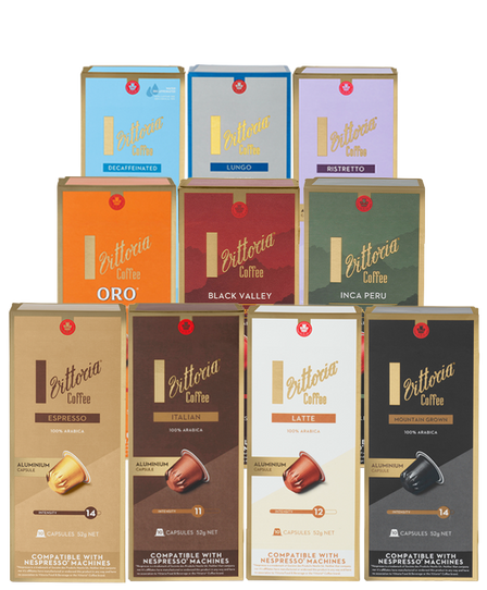 Nespresso Compatible Capsule Bundles Vittoria Coffee