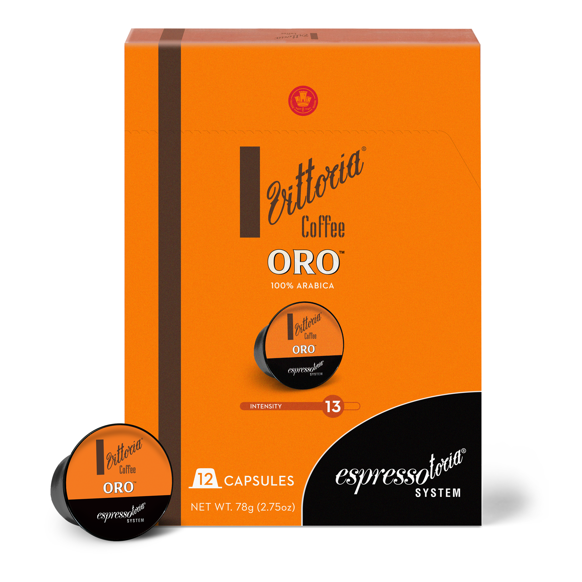 Oro™ Capsules for Espressotoria – Vittoria Coffee - Main Image
