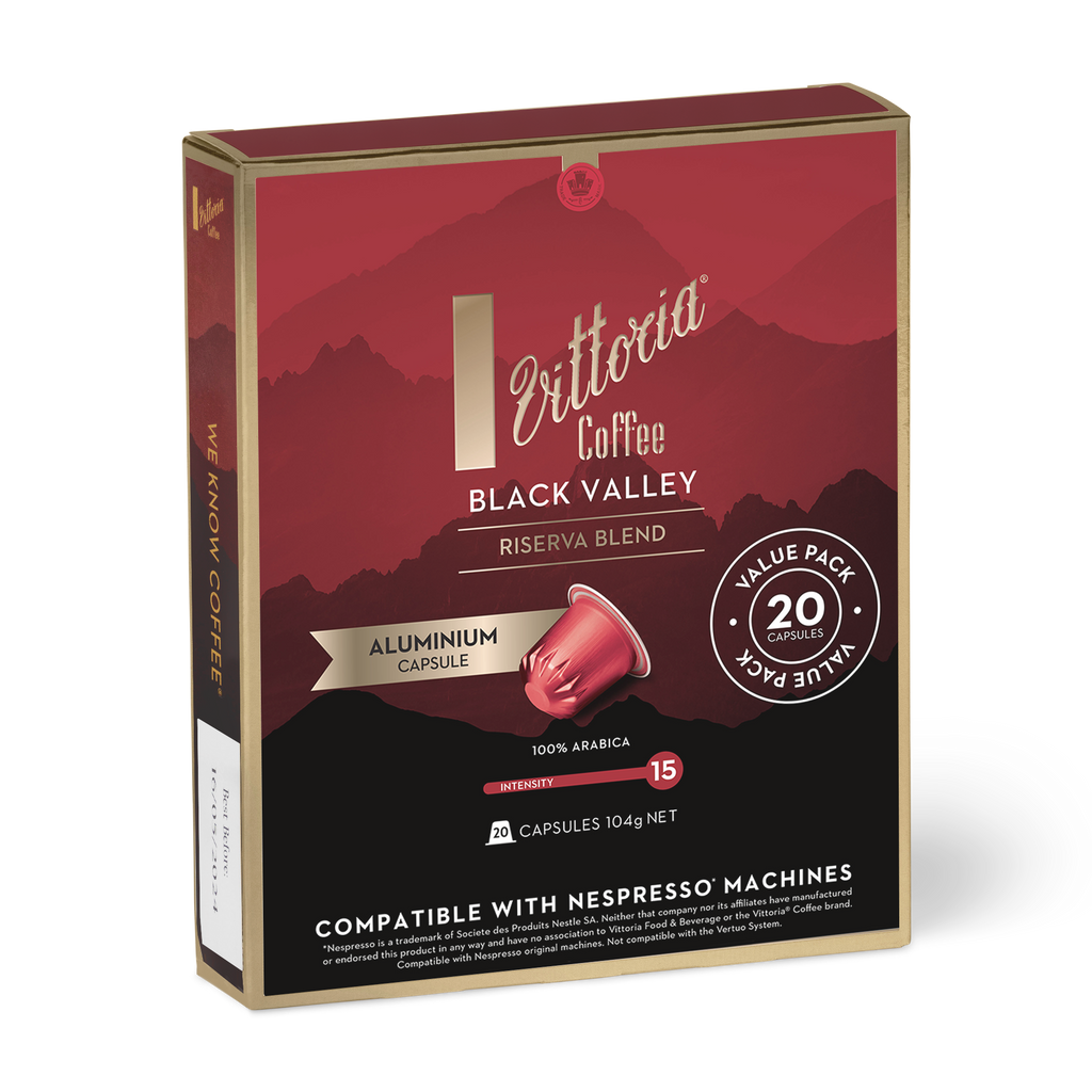 Riserva Black Valley Coffee Capsules | Vittoria Coffee