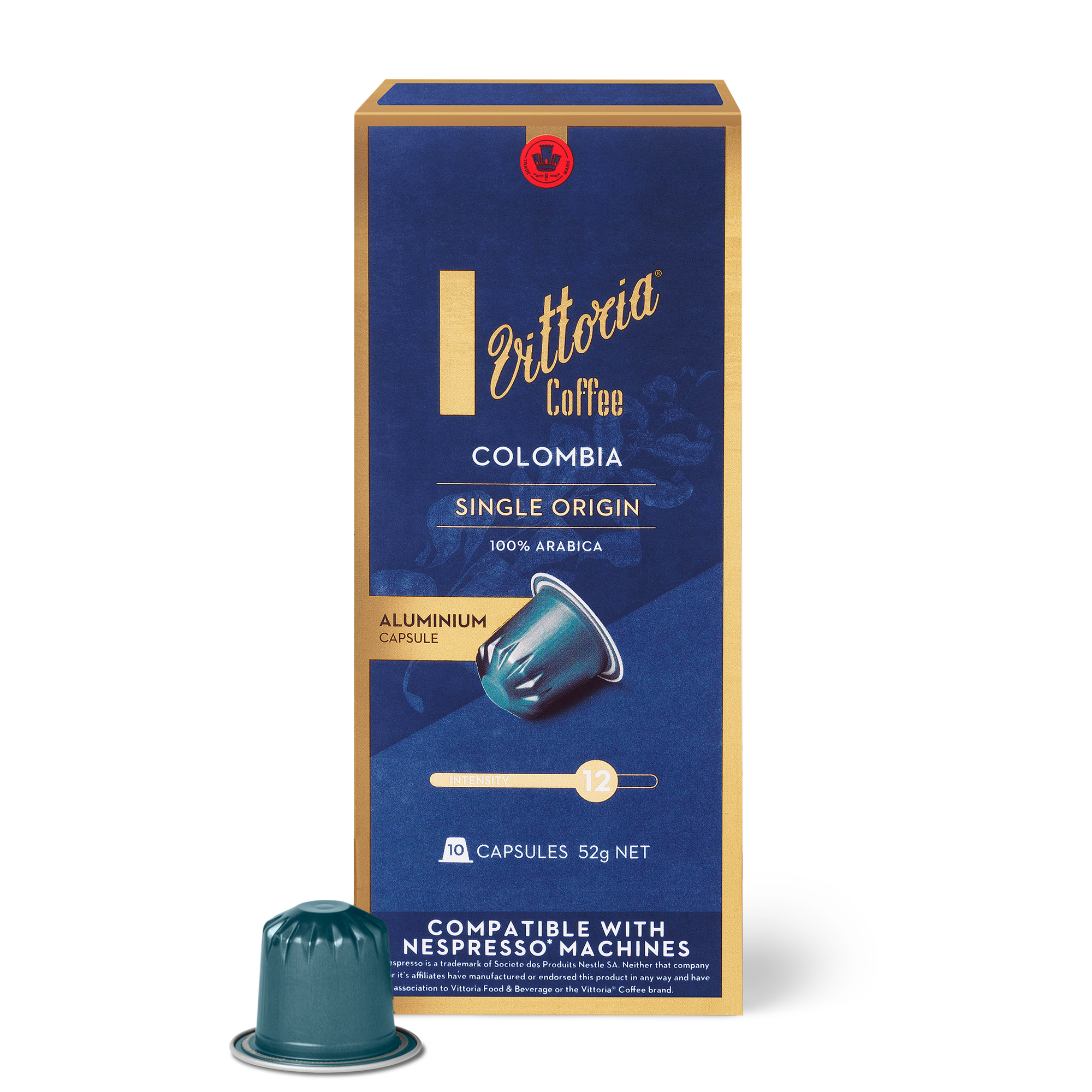 Single Origin Colombia Capsules Vittoria Coffee