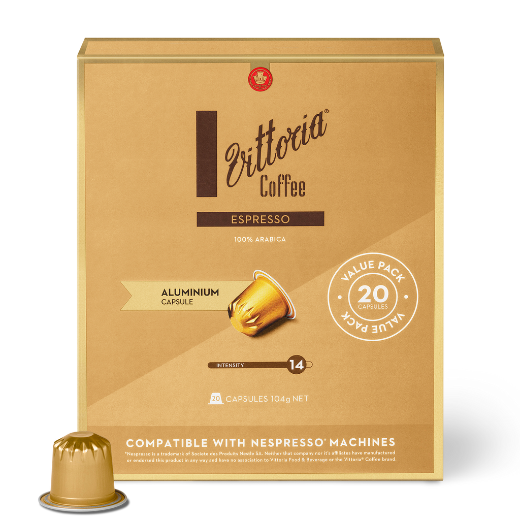 Vittoria Espresso Nespresso* Compatible Capsules