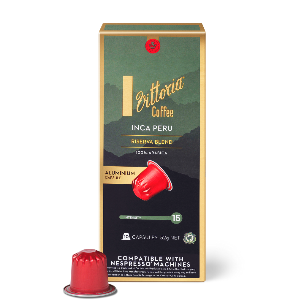 Vittoria Inca Peru Nespresso* Compatible Capsules