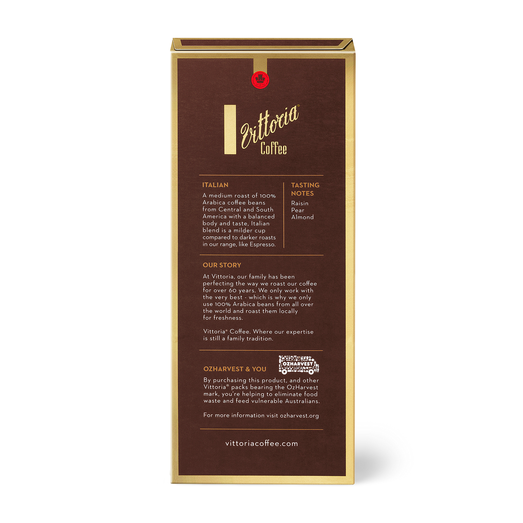 Vittoria Italian Nespresso* Compatible Capsules