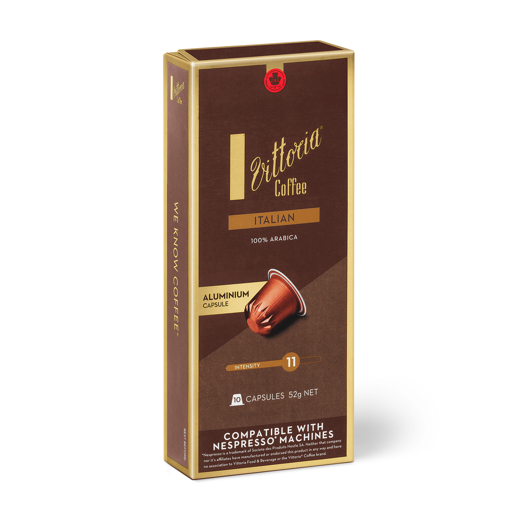 Vittoria Italian Nespresso* Compatible Capsules