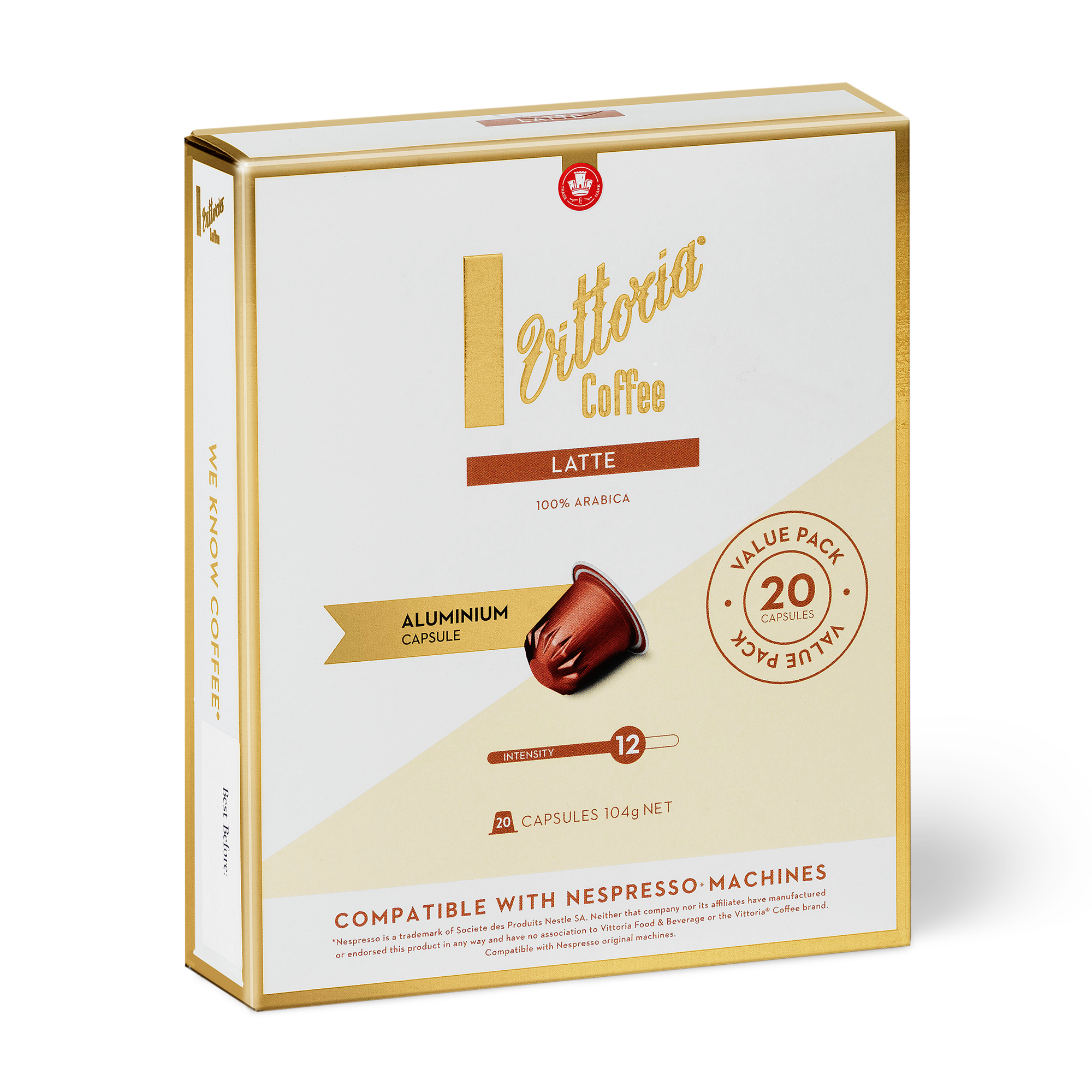 Latte Coffee Capsules – Vittoria Coffee