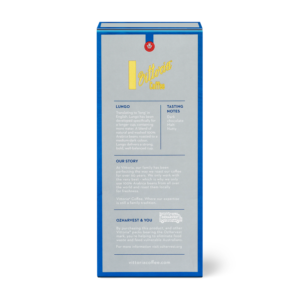 Vittoria Lungo Nespresso* Compatible Capsules