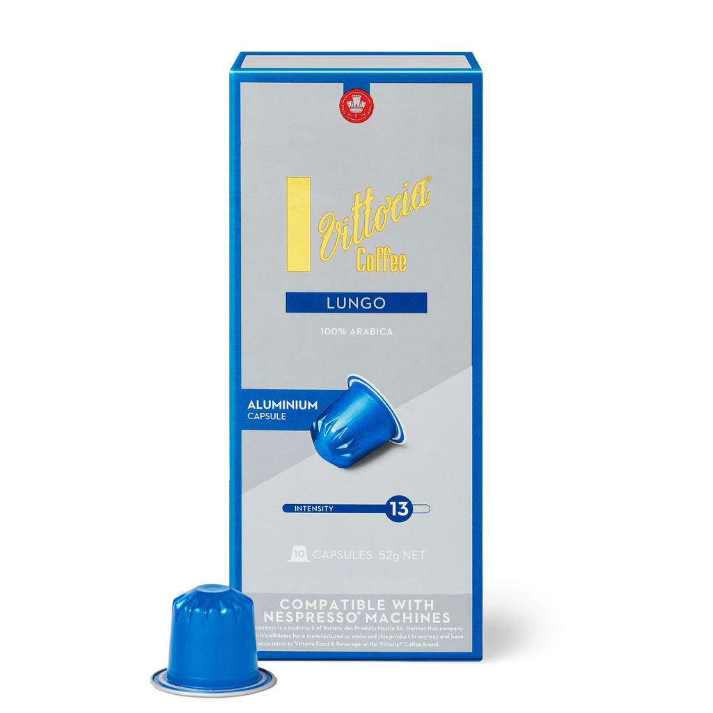 Vittoria Lungo Nespresso* Compatible Capsules