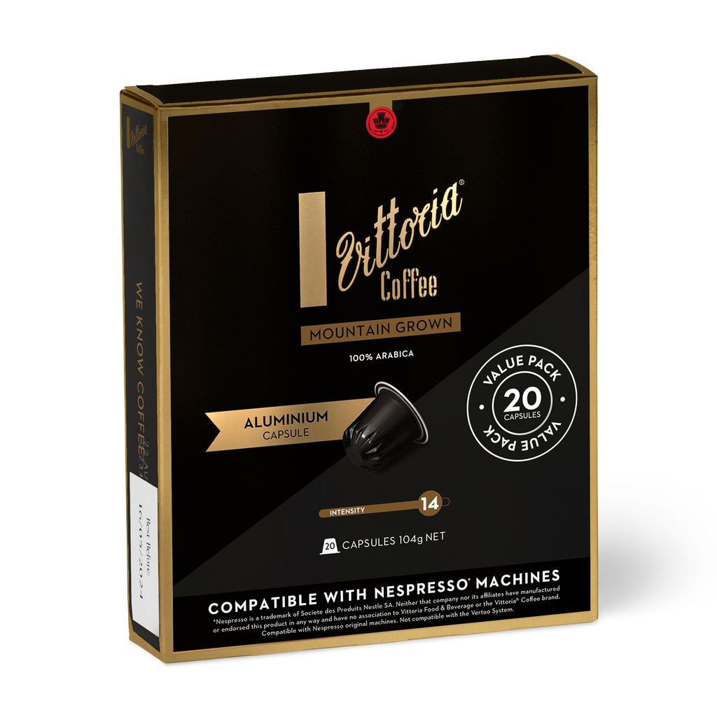 Vittoria Mountain Grown Nespresso* Compatible Capsules