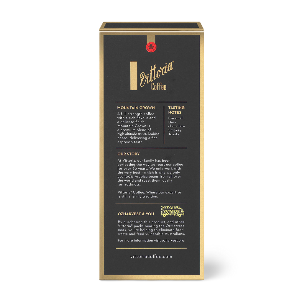 Vittoria Mountain Grown Nespresso* Compatible Capsules