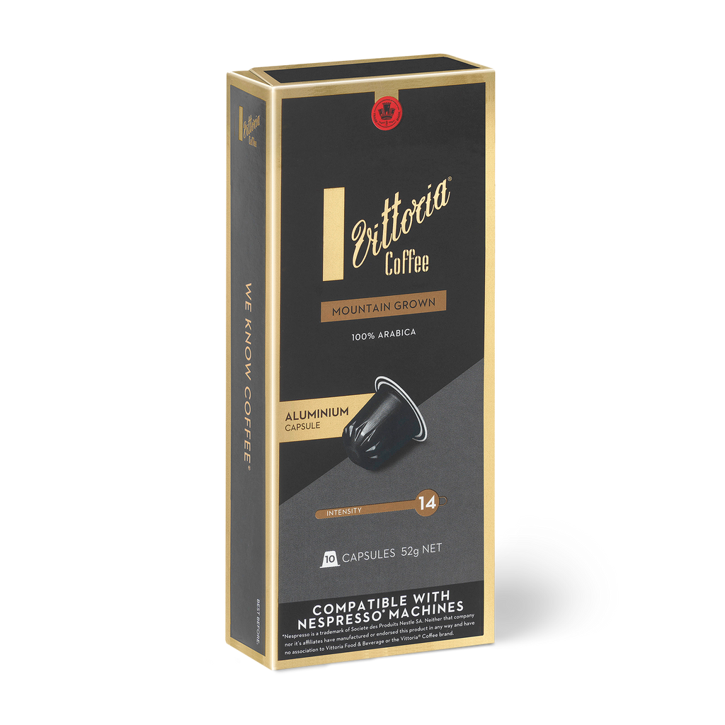 Vittoria Mountain Grown Nespresso* Compatible Capsules