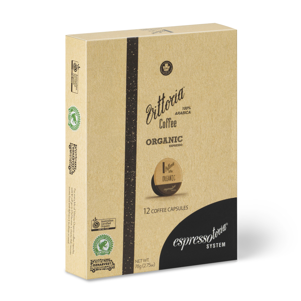 Vittoria Organic Espressotoria Compatible Capsules