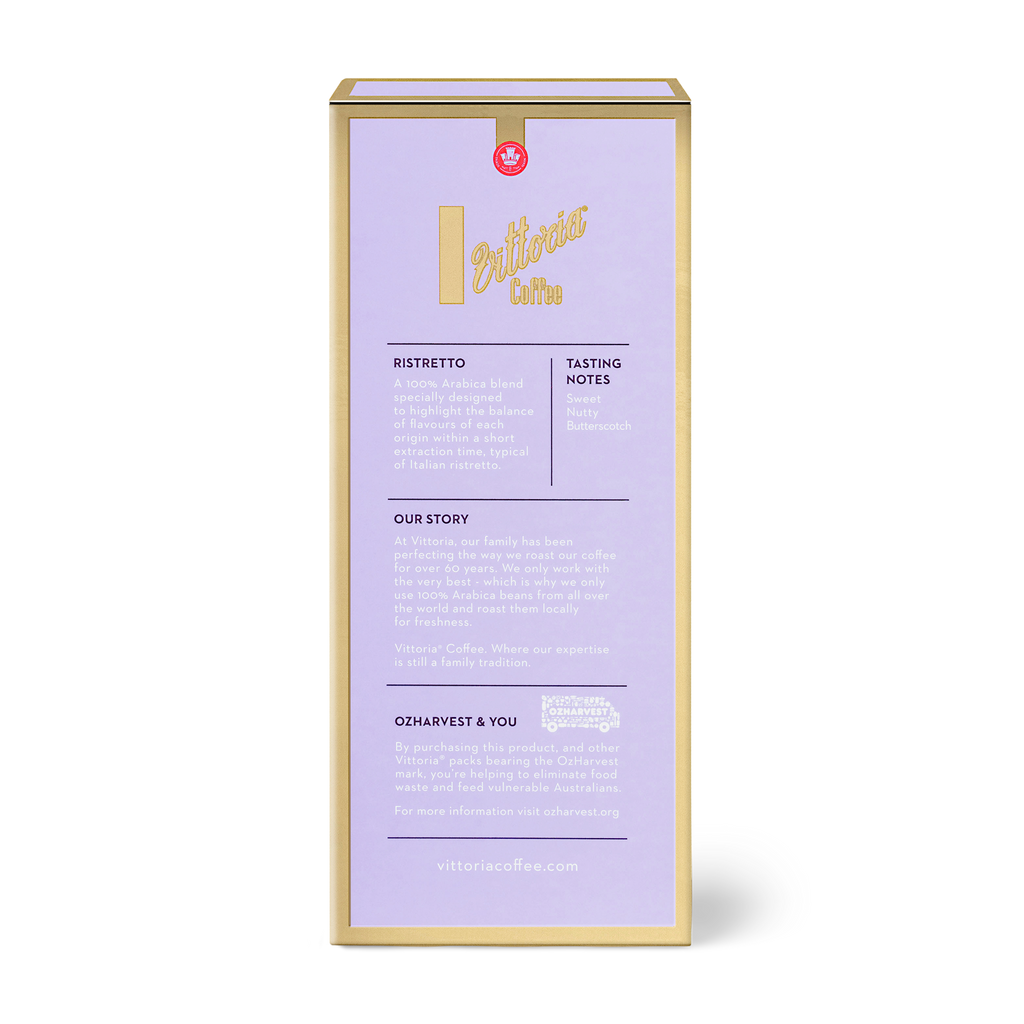 Vittoria Ristretto Nespresso* Compatible Capsules