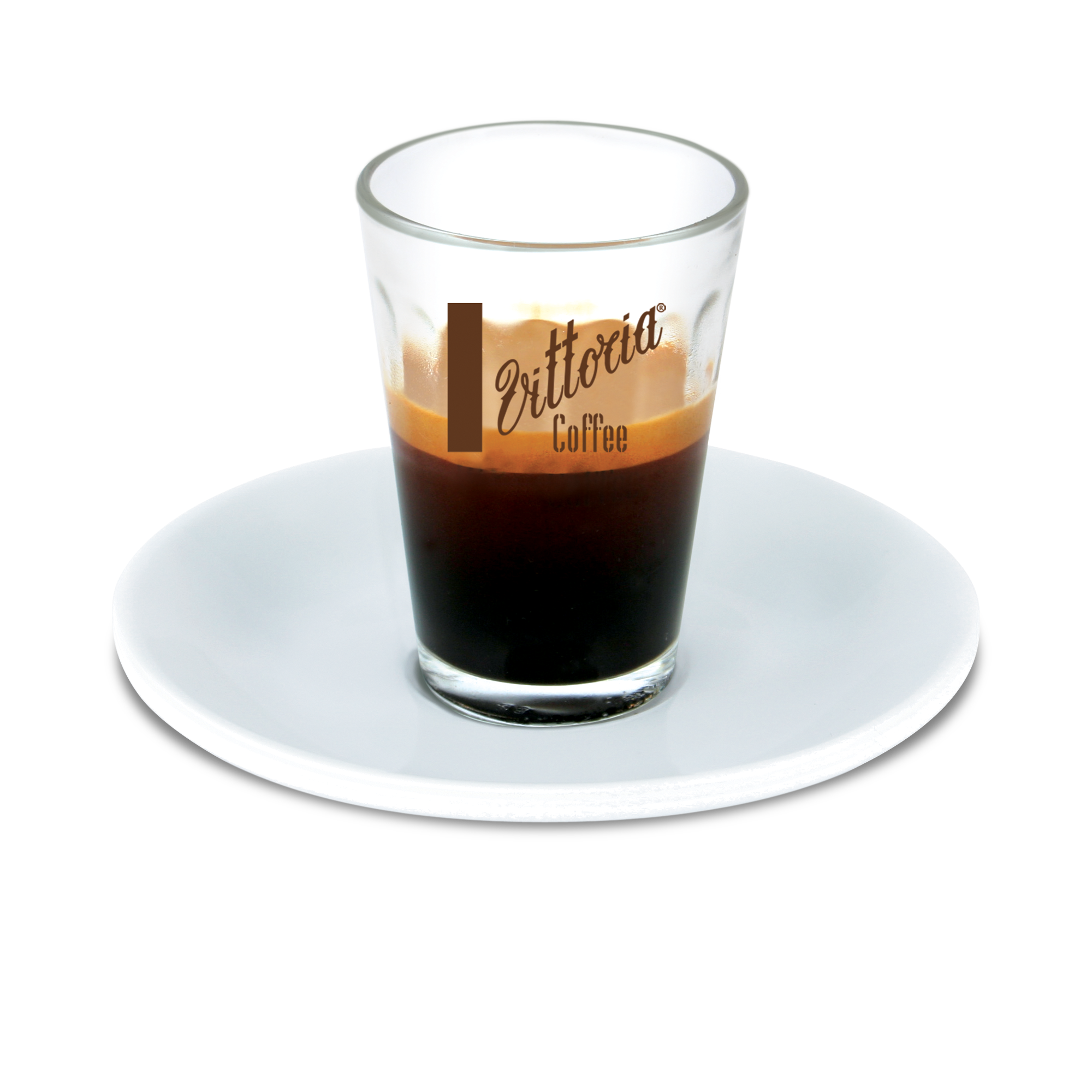 Glass set of 6 Espresso Vittoria Coffee