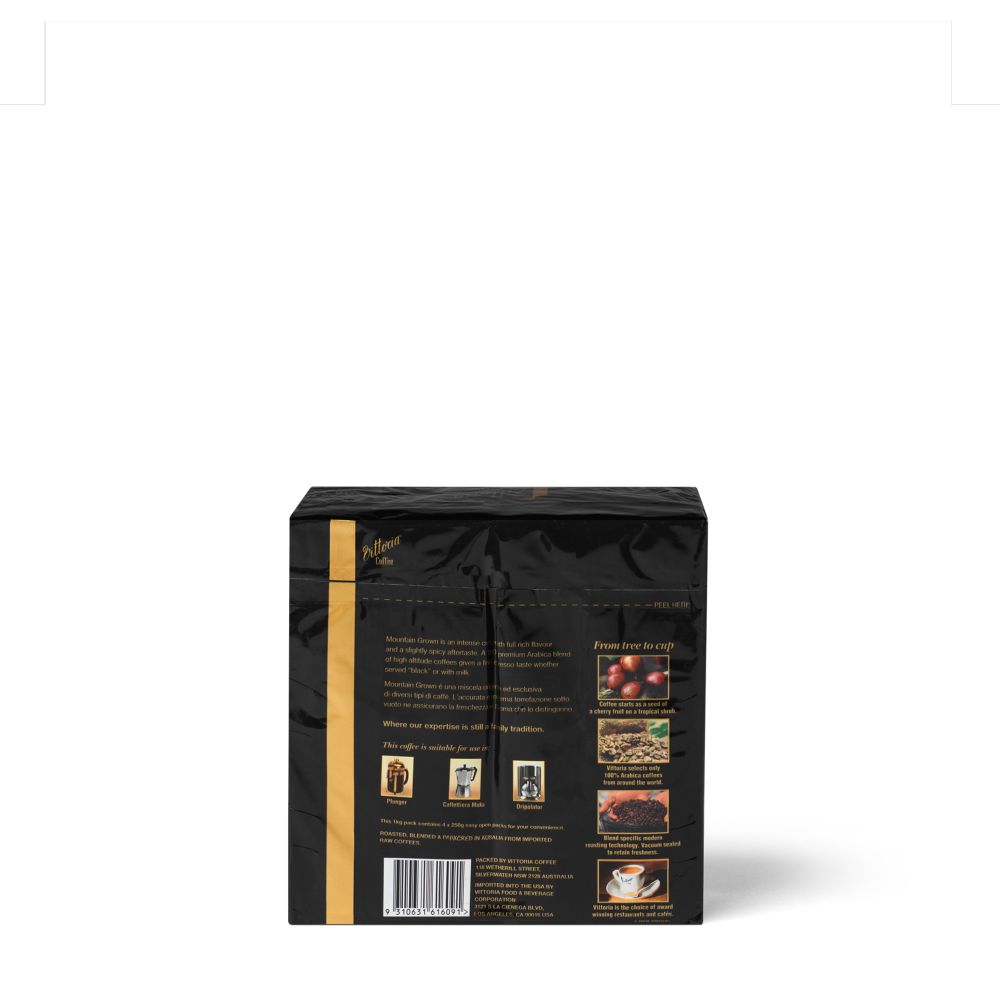 Mountain Grown Ground Coffee Vittoria Coffee