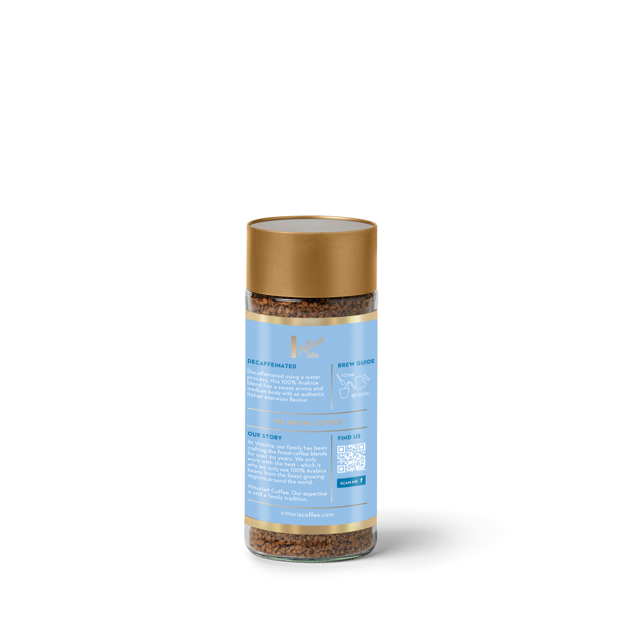 Decaffeinated Instant Coffee Buy Online Vittoria Coffee