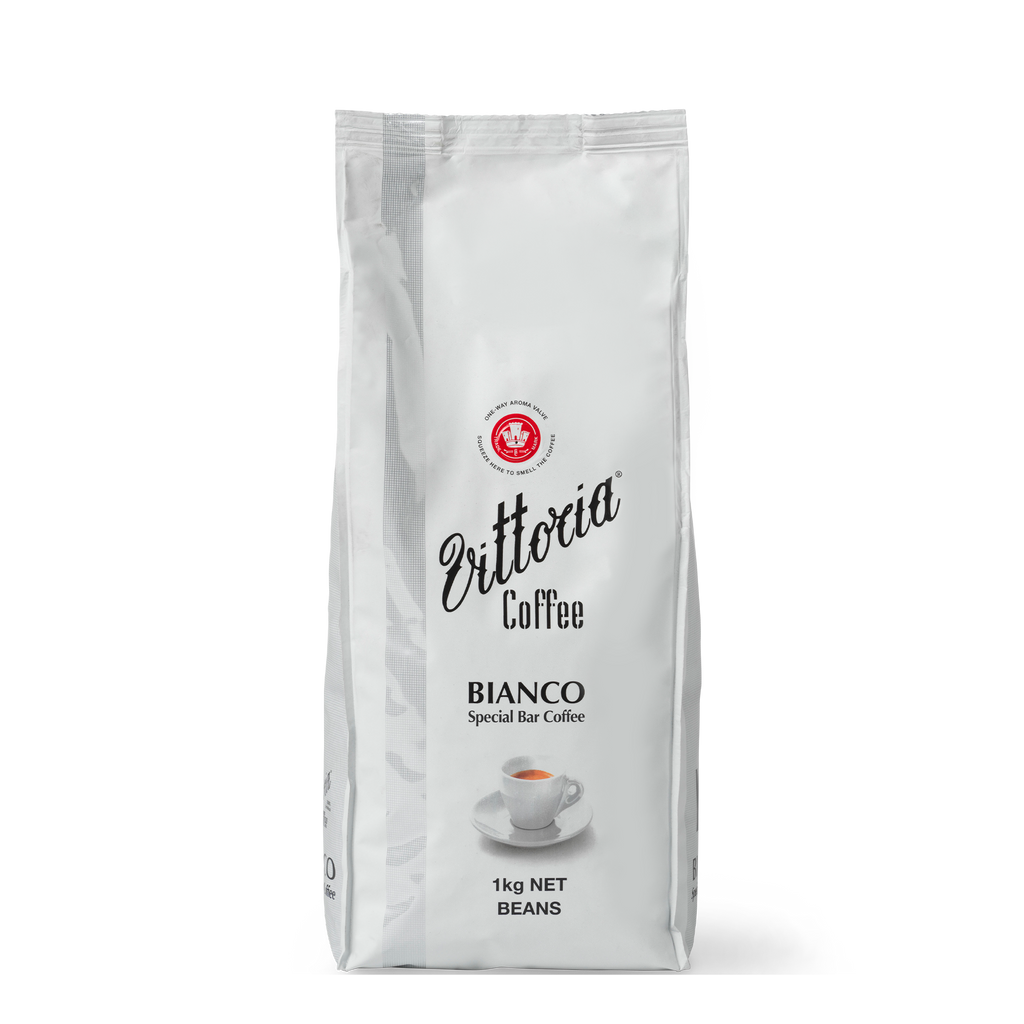 Bianco Special Bar coffee beans in a 1 kg sealed bag, front label visible.