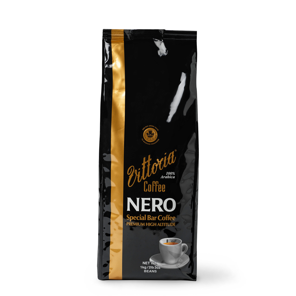 Nero Special Bar 1 kg dark roast coffee beans in a black bag, label front visible and roast description.