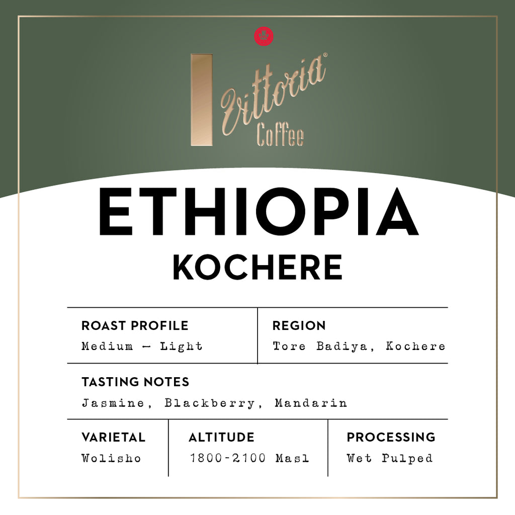 Vittoria Single Origin Ethiopia Kochere