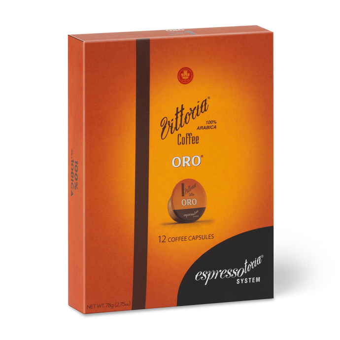 Oro Espressotoria System Capsules Vittoria Coffee