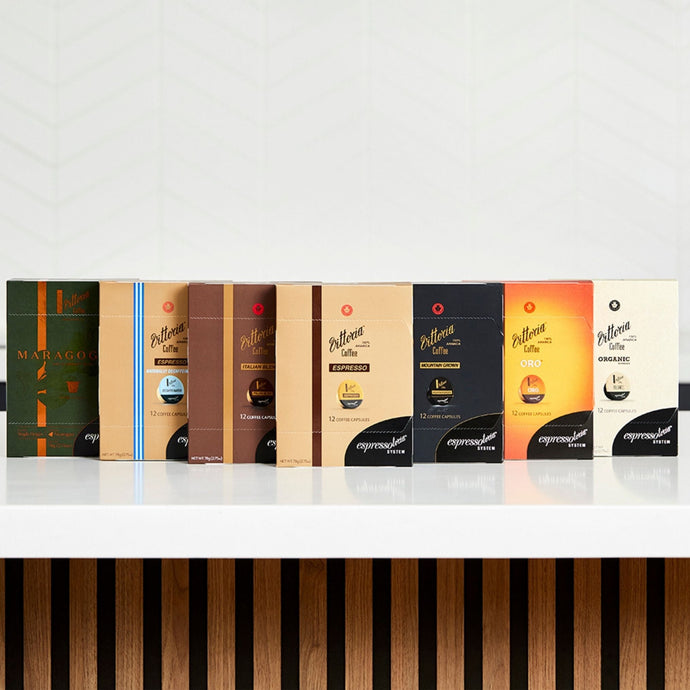 Piccolo Black Coffee Capsule Machine Buy Online Vittoria Coffee